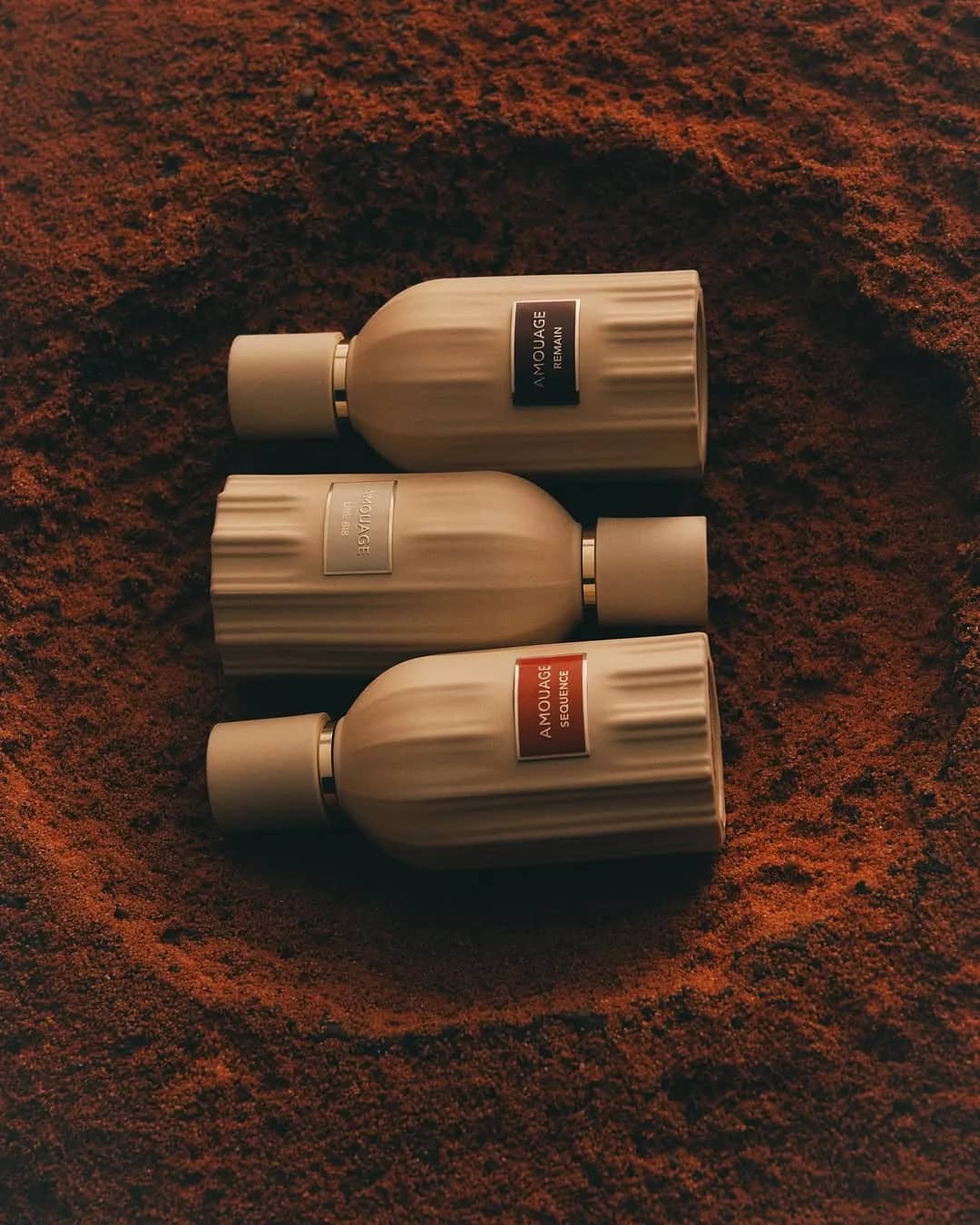 Amouage Frames The Essences Through Monochromatic Textures of Time - Image 1