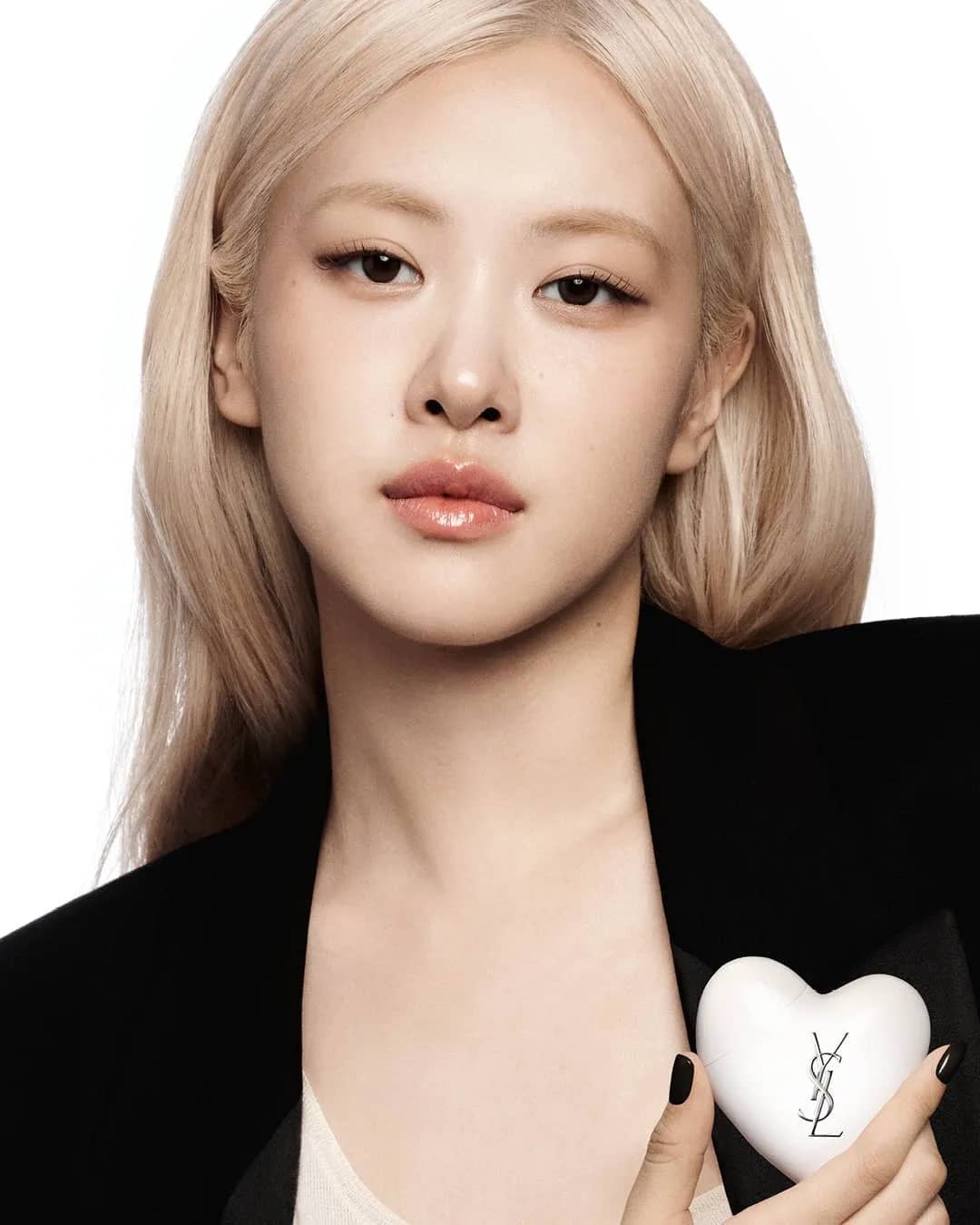 YSL Beauty Centers Rosé to Frame Its Pocketable Heart-Shaped Serum-In-Cream - Image 1