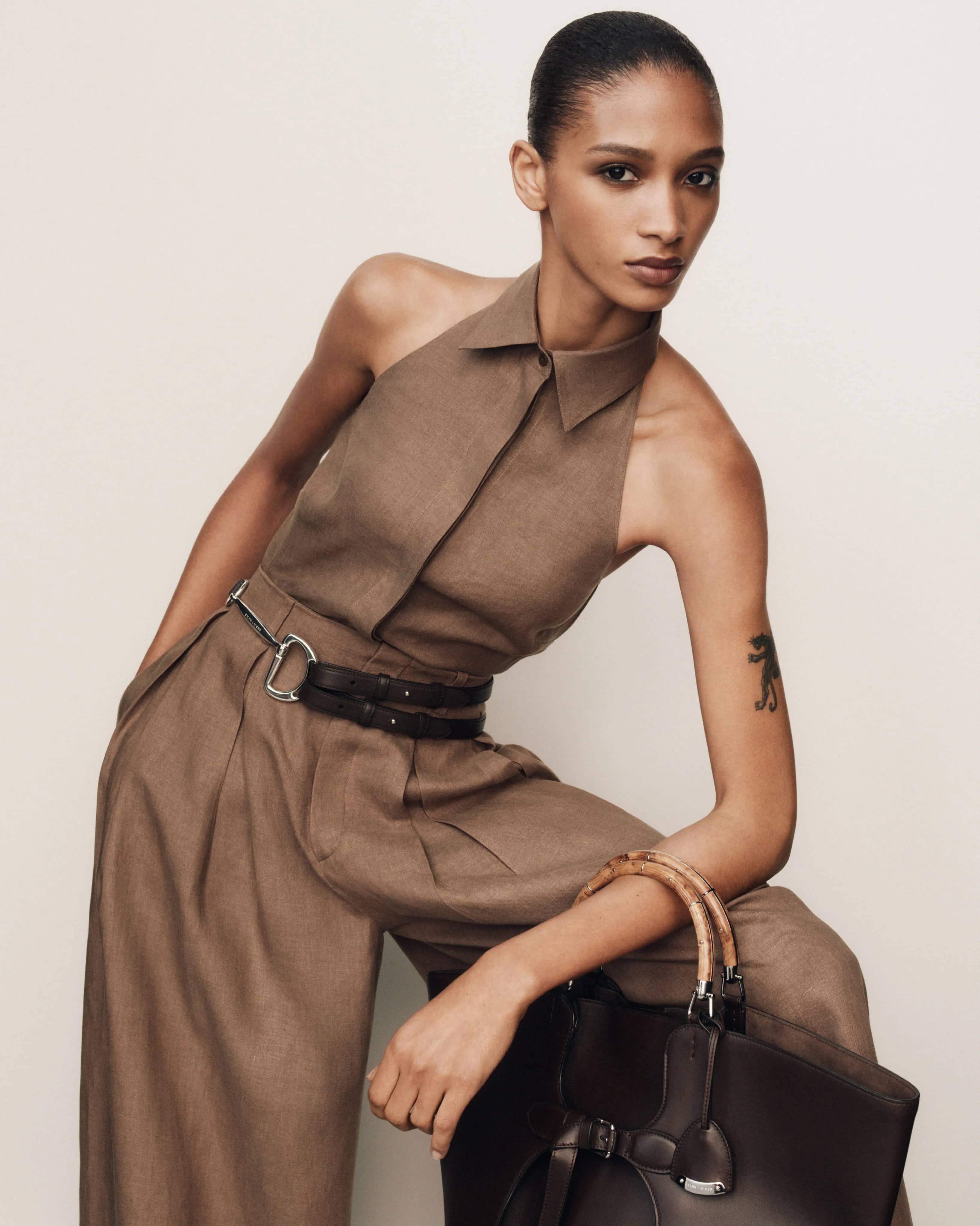 Ralph Lauren Emphasizes Textural Sophistication and Tonal Wardrobe Foundations - Image 1