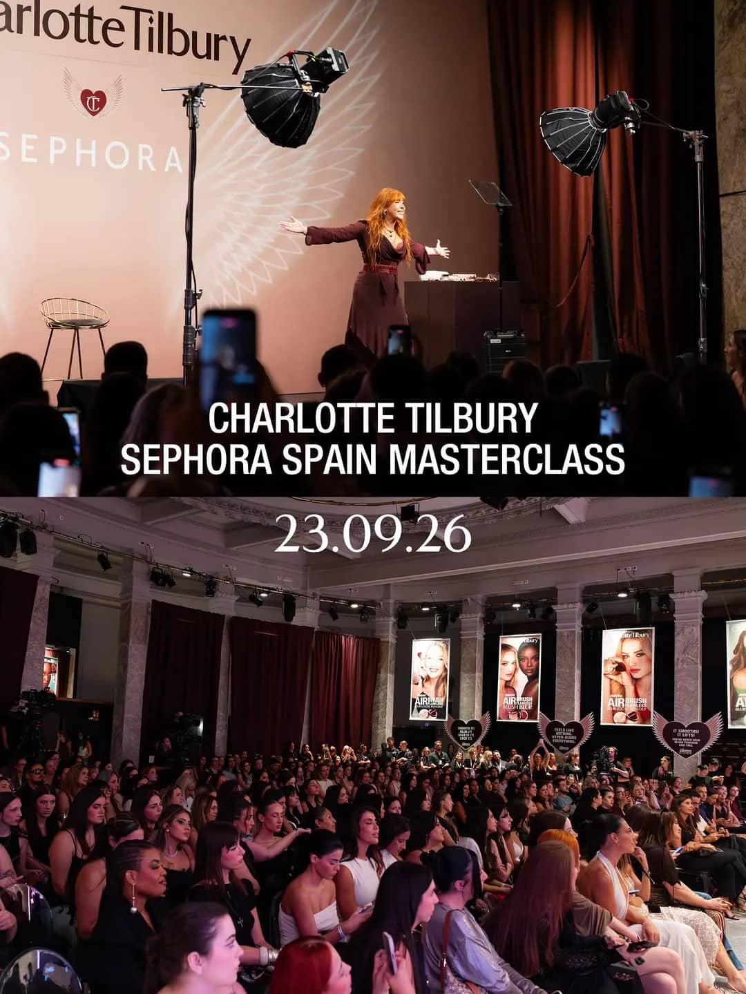 Charlotte Tilbury Brings EFECTO BUENA CARA to Sephora Spain Masterclass - Image 1