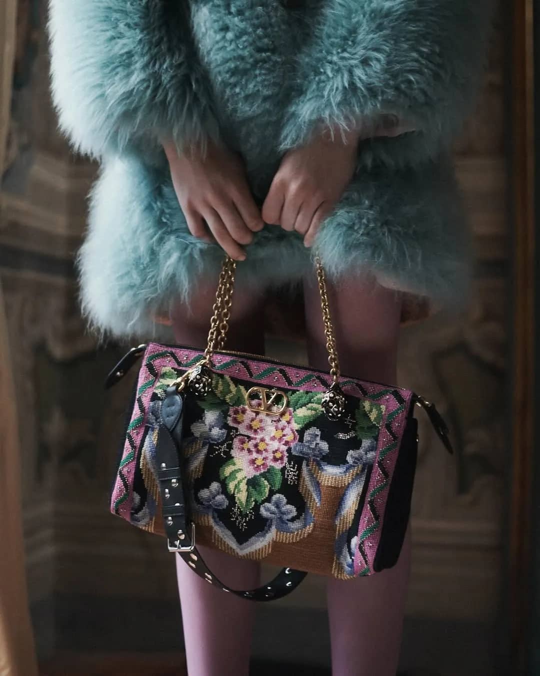 Valentino Pairs Intricate Interferenze Textures with Striking 5.1x Engagement Gains - Image 3