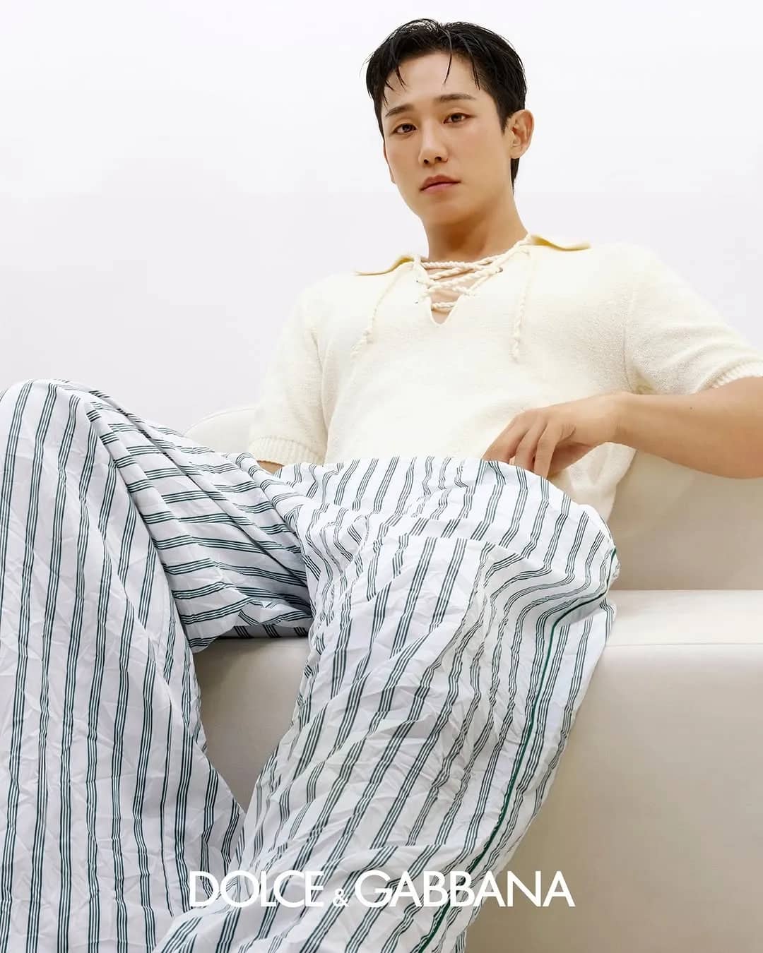 Dolce & Gabbana Centers Jung Hae-in for SS26 Menswear Launch - Image 1