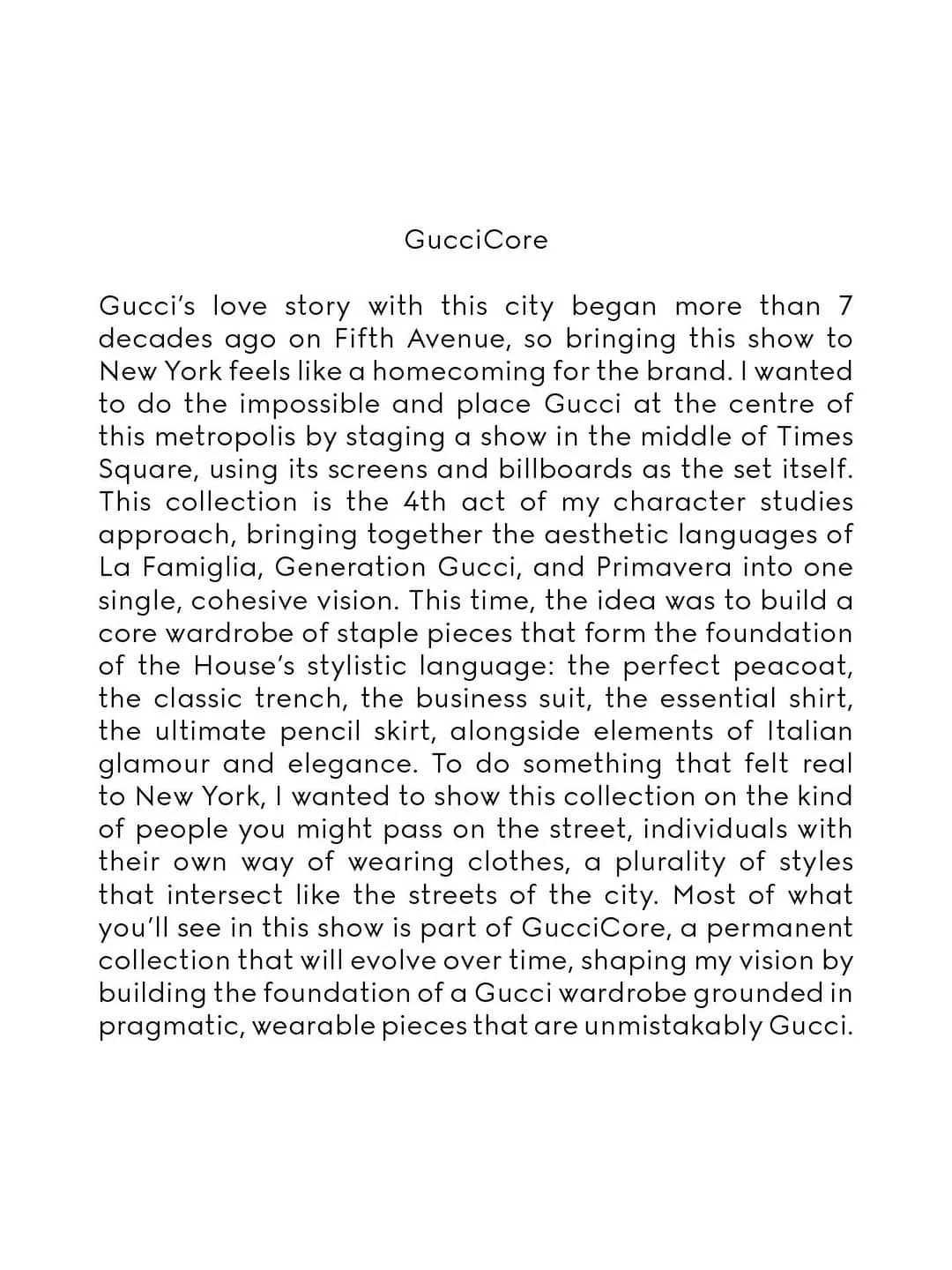 Gucci Frames Its Visual Identity Through the Guccicore Manifesto - Image 1