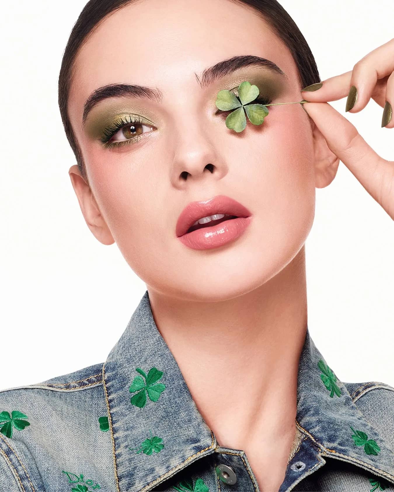 Dior Beauty Frames Lucky Clover as a Green Couture Code - Image 1