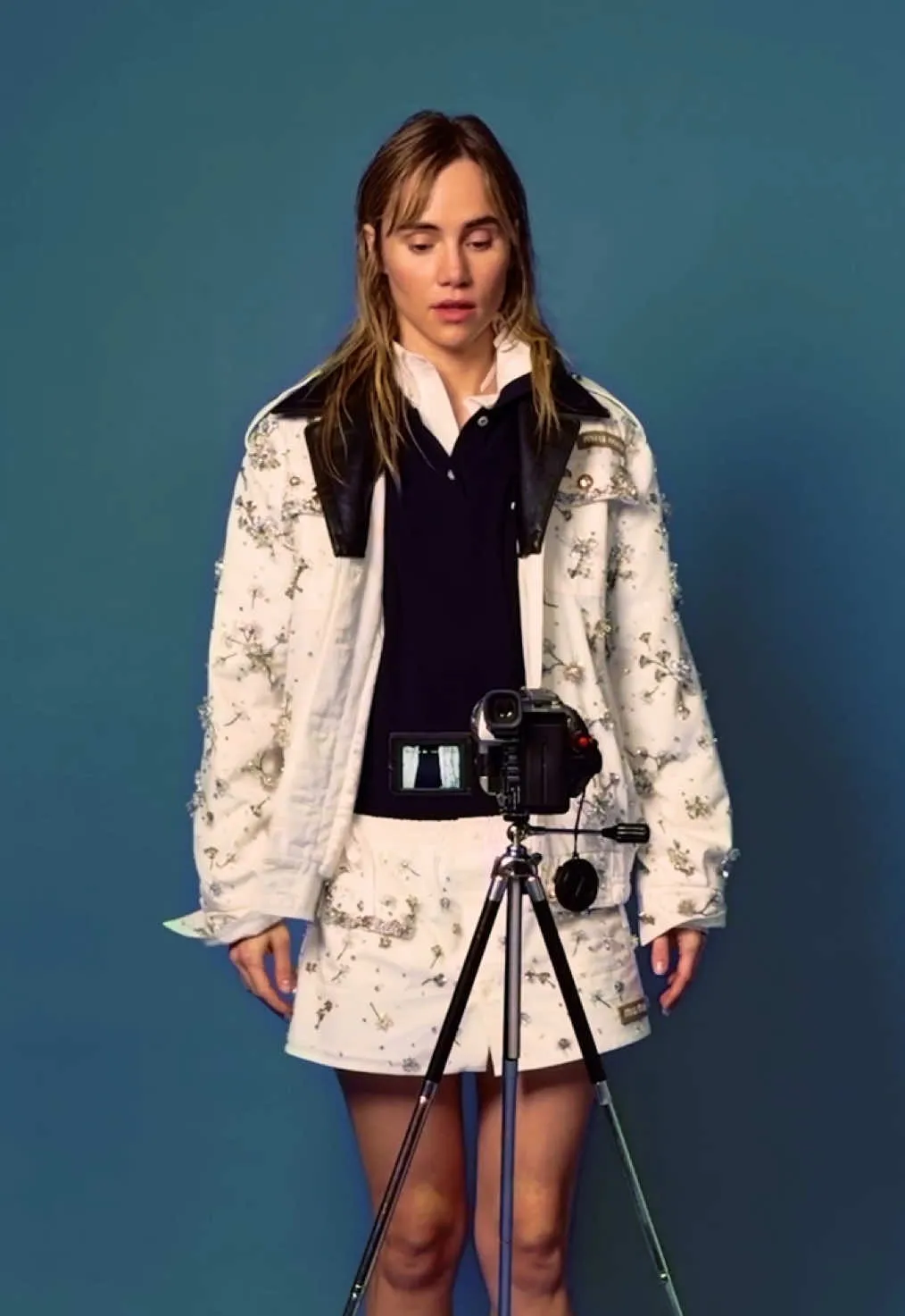 Miu Miu Frames Upcycled 2026 Through Suki Waterhouse’s Personal Register - Miu Miu