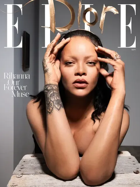 Rihanna’s ELLE Cover Teases a New Fenty Product - Image 1