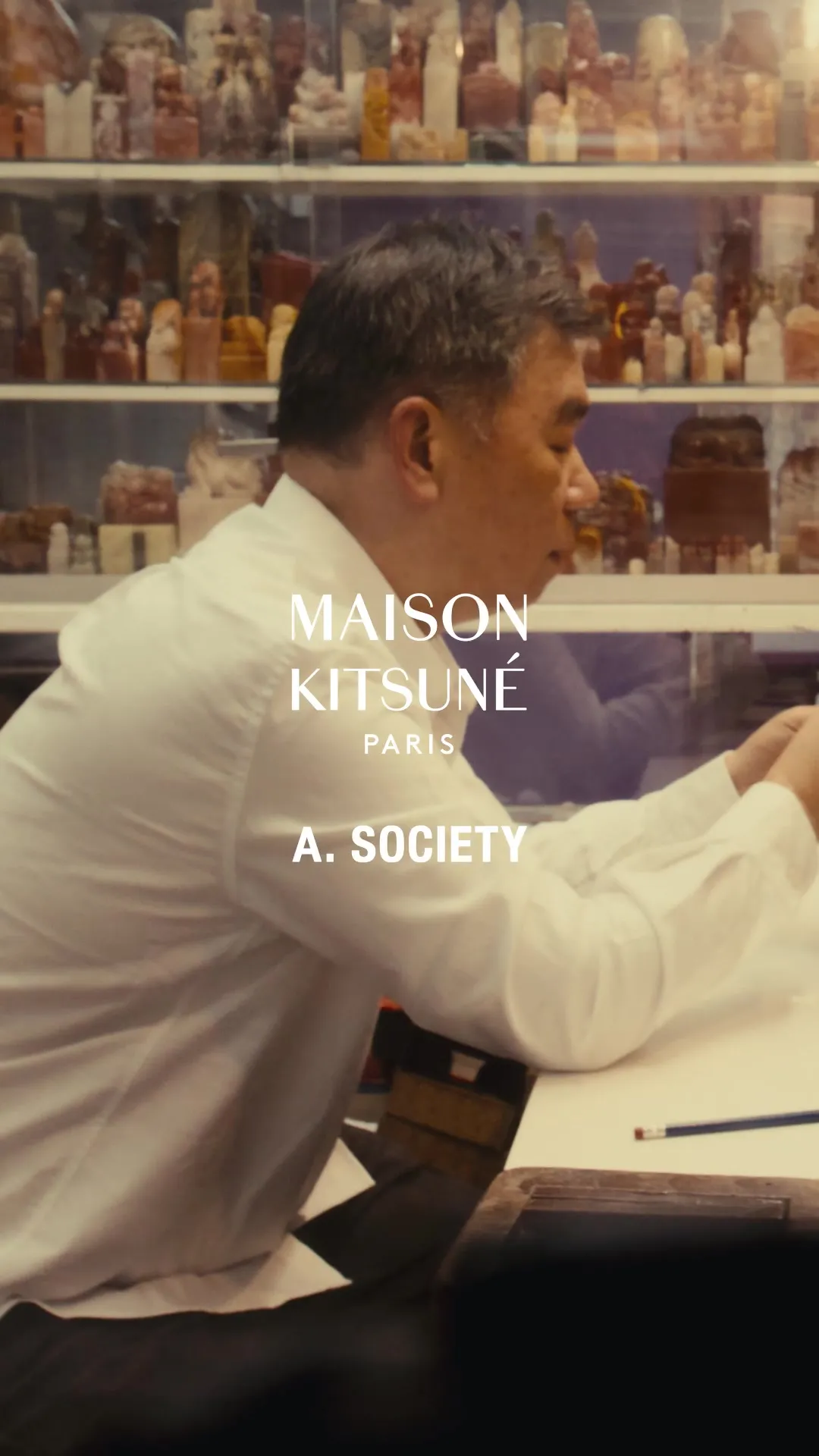 Traditional Chinese Chops Forge a New Tactile Language for Maison Kitsuné - Maison Kitsuné